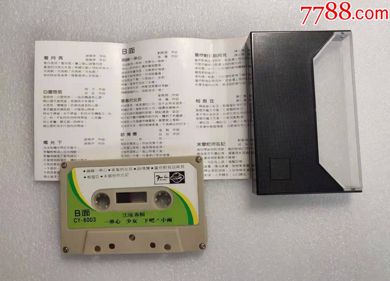 沈雁一串心台综一首版
