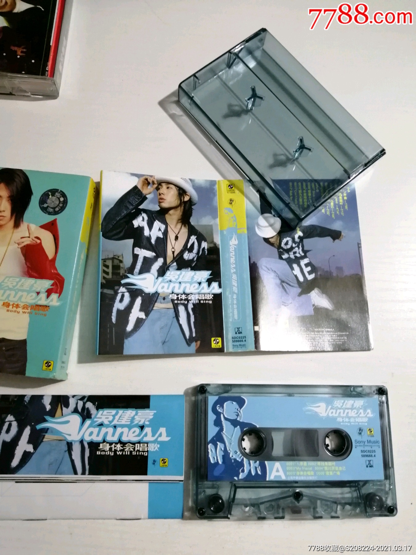 吴建豪,身体会唱歌,_磁带/卡带_第3张_7788音像