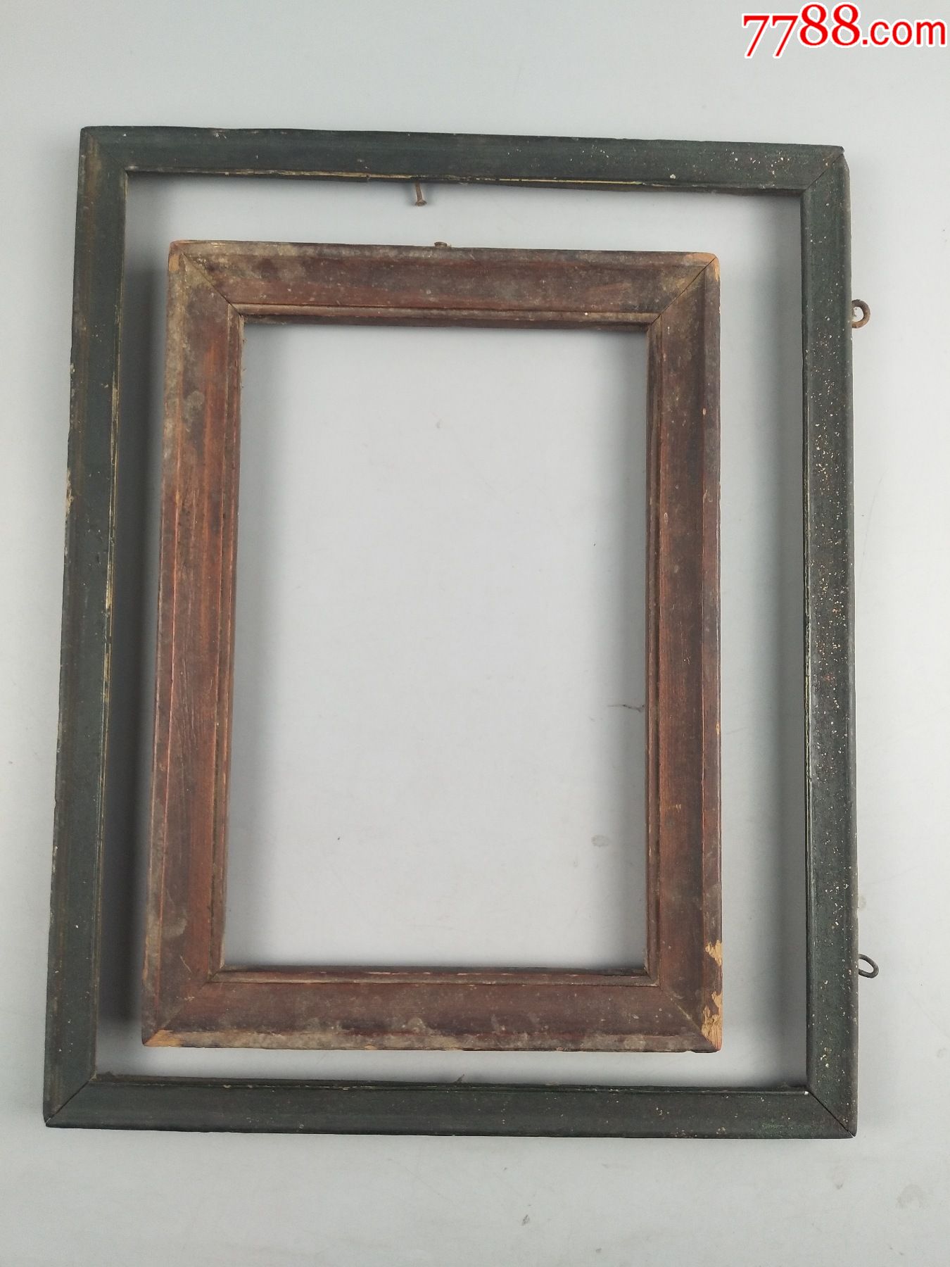 老木相框两个