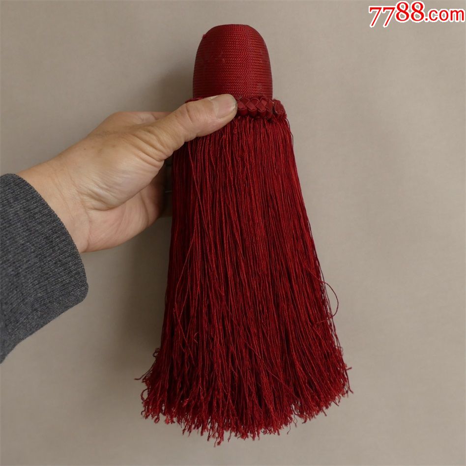 清代皇帝御用战盔缨簪缨朝冠缨