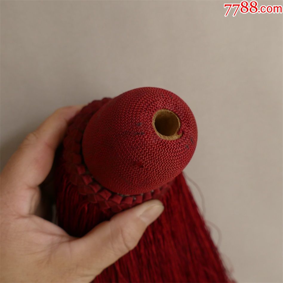 清代皇帝御用战盔缨簪缨朝冠缨