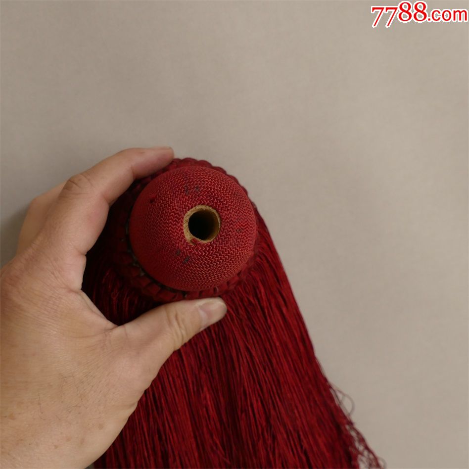 清代皇帝御用战盔缨簪缨朝冠缨