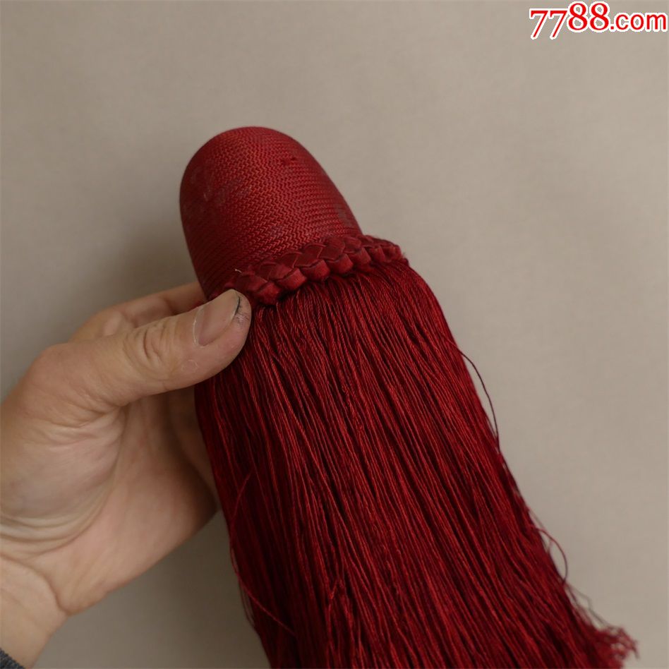 清代皇帝御用战盔缨簪缨朝冠缨