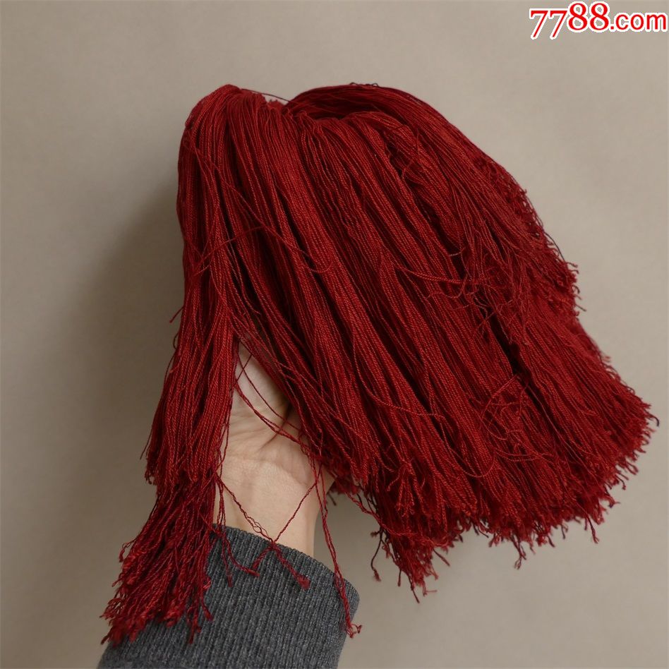 清代皇帝御用战盔缨簪缨朝冠缨