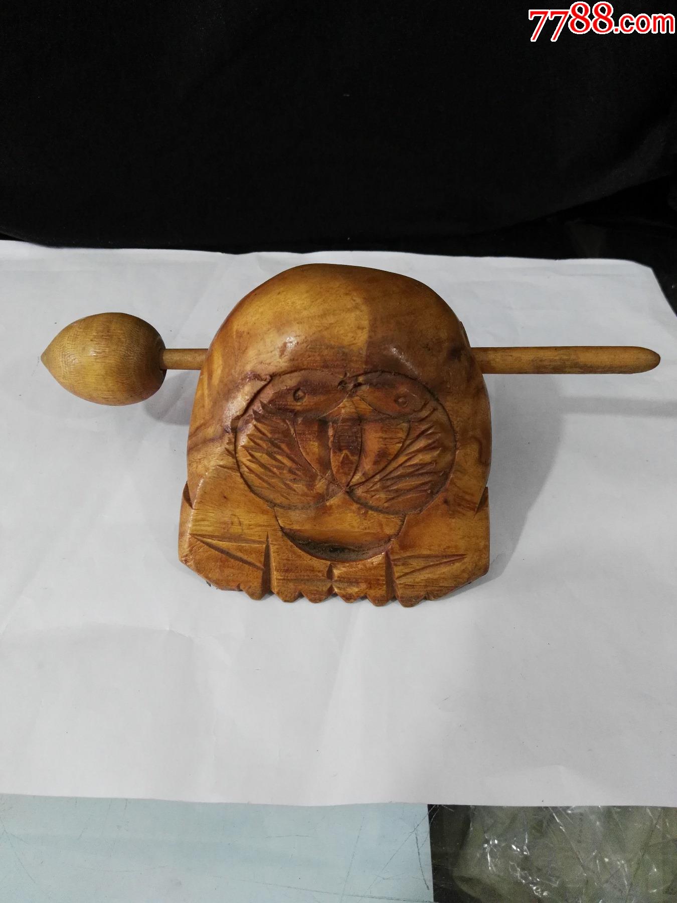 五十年代黄杨木双鱼木鱼_价格40元_第1张_7788商城__七七八八商品交易