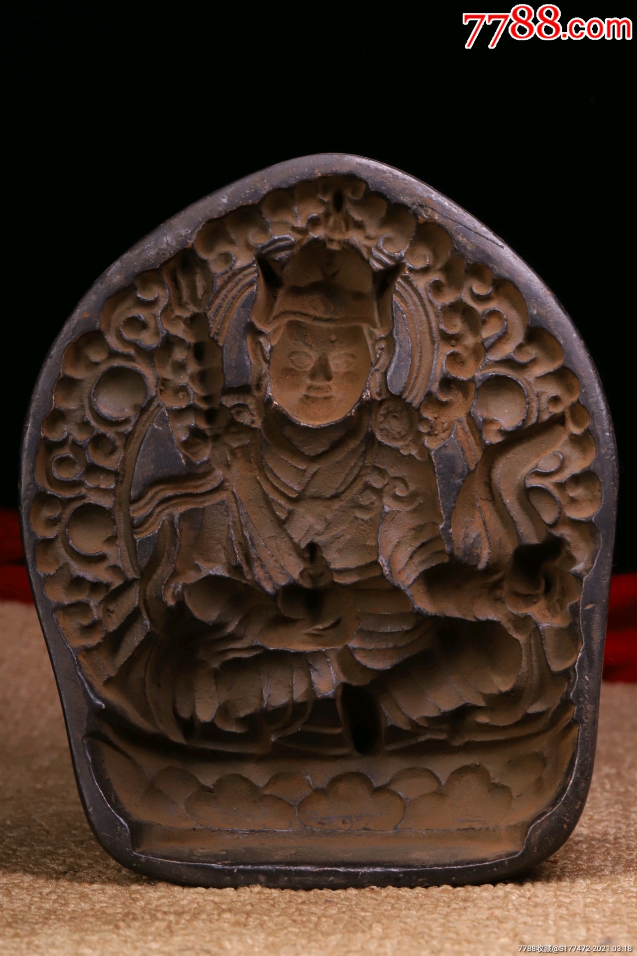 西藏工艺铜胎擦擦佛