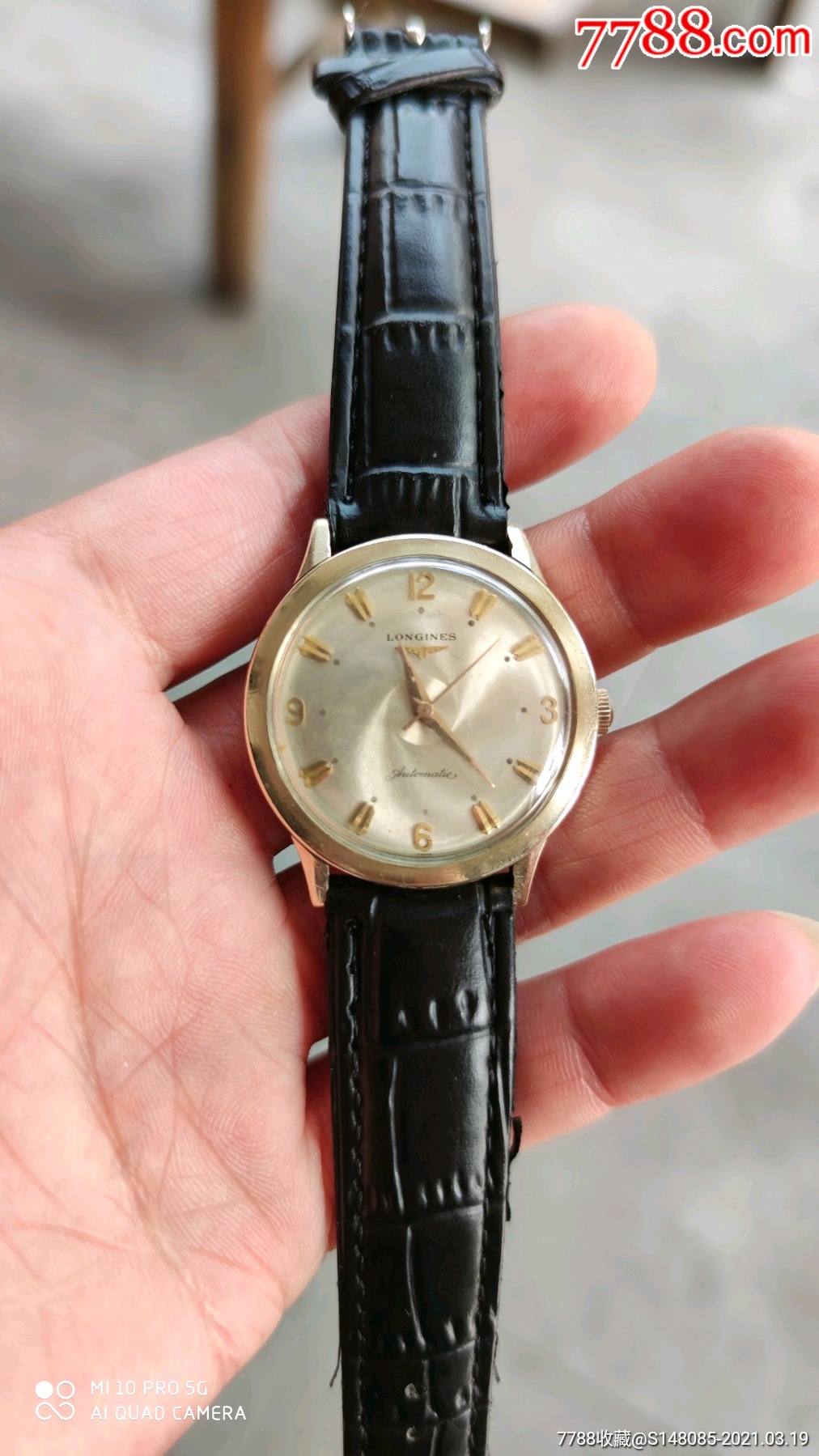 瑞士原装中古浪琴自动机械表-手表/腕表-7788手表收藏