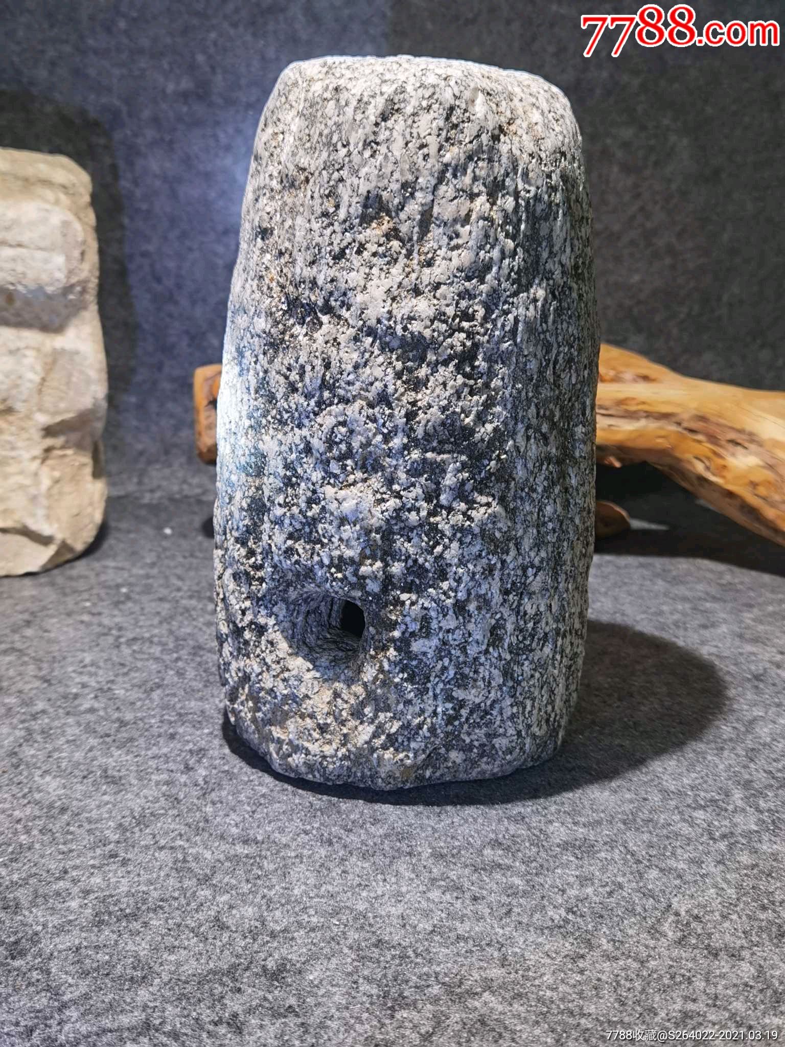 高古榫卯孔石器_石制工具_第1张_7788砚台收藏