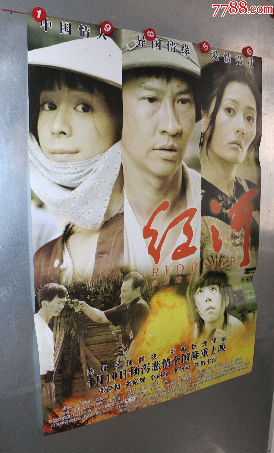 红河(张静初)_价格55元【电影海报收藏工作室】_第1张_7788商城__七七