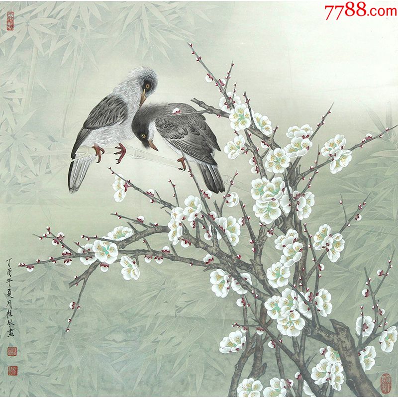 曹桂琴《梅花盛开》h1363