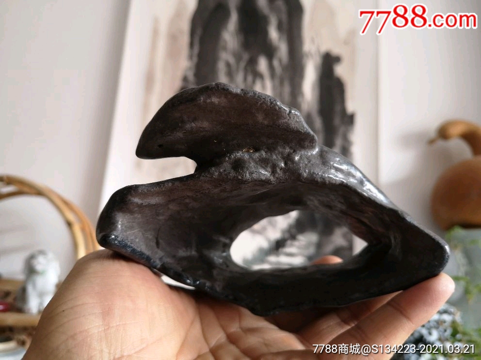 贵州墨金石《漓江灵秀》_其他奇石/岩石_第8张_7788音像