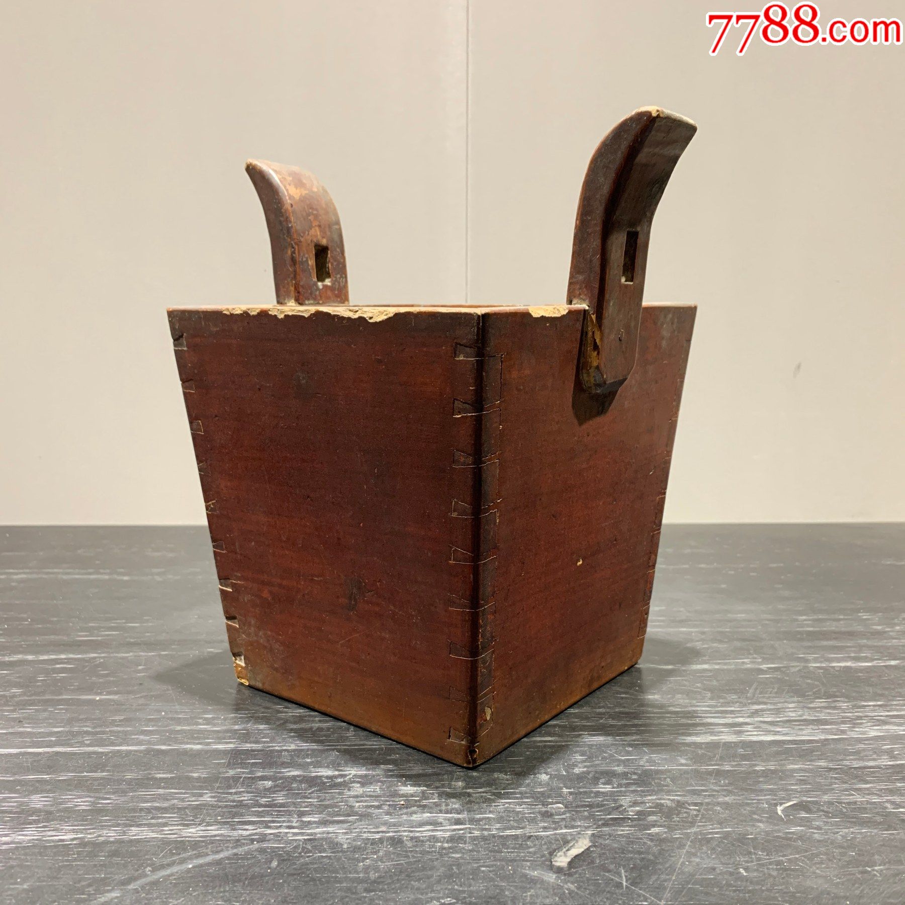 清代朝冠耳茶壶桶