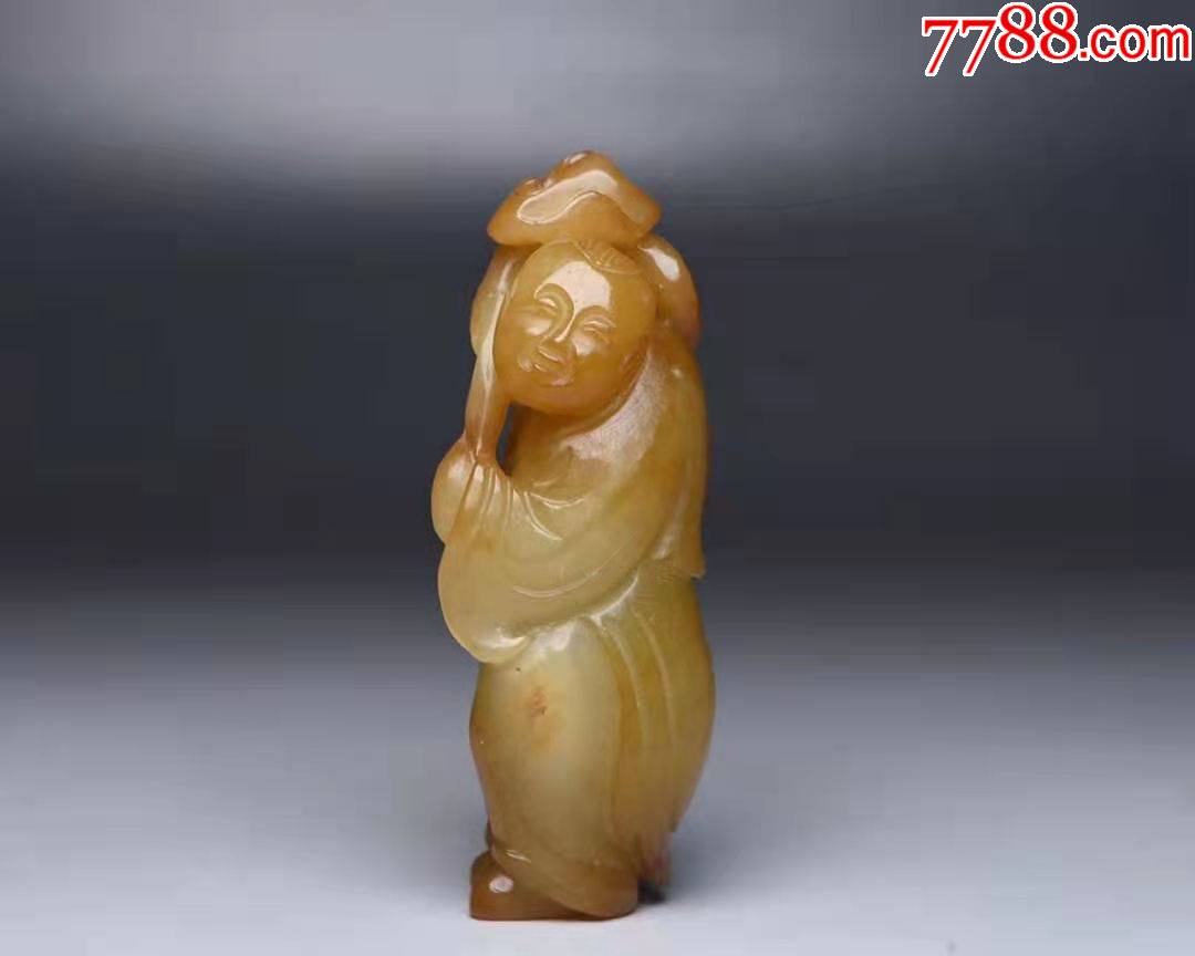 和田玉如意童子