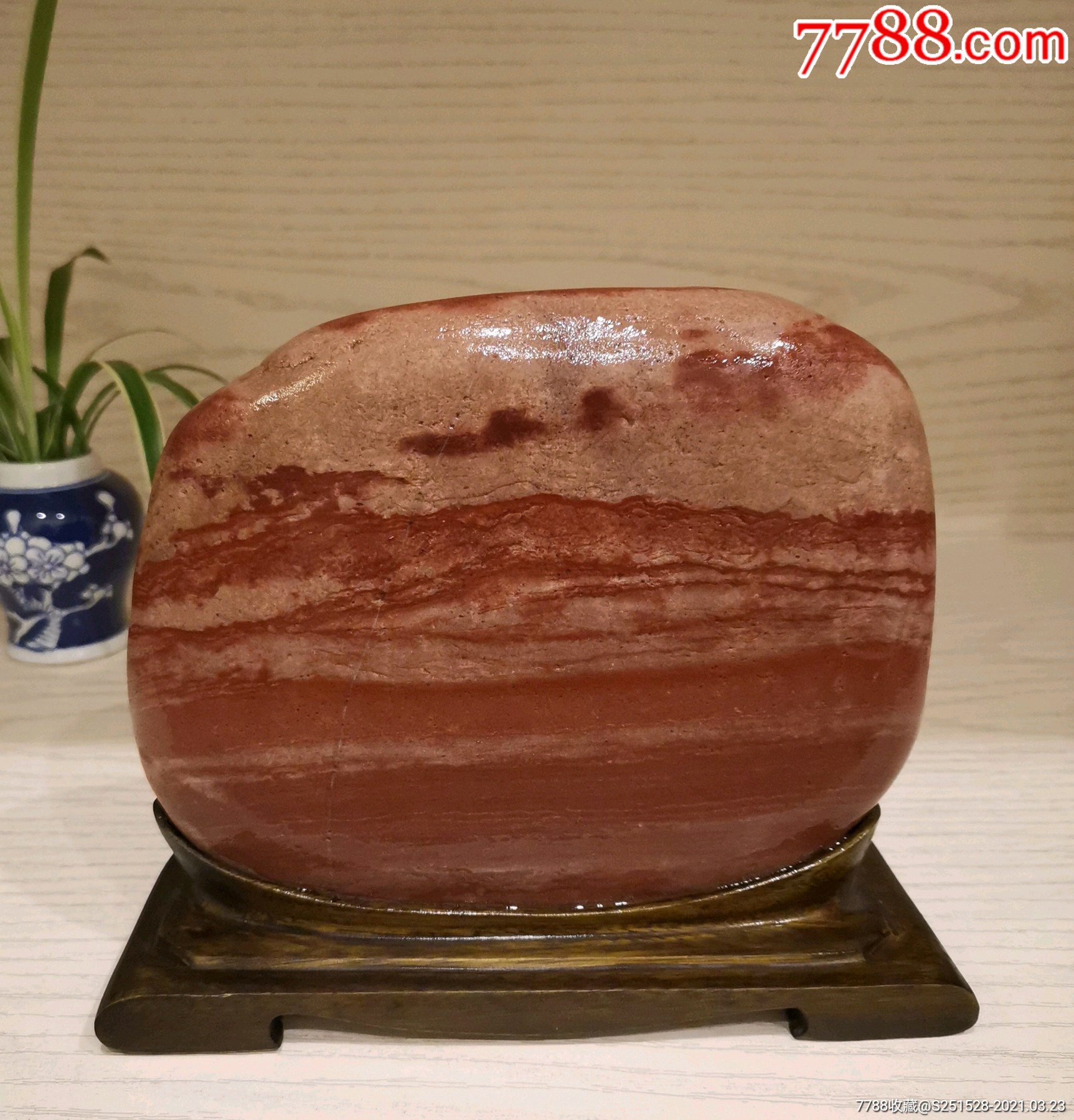 红妆素裹,江山多娇_长江石_第6张_7788奇石收藏