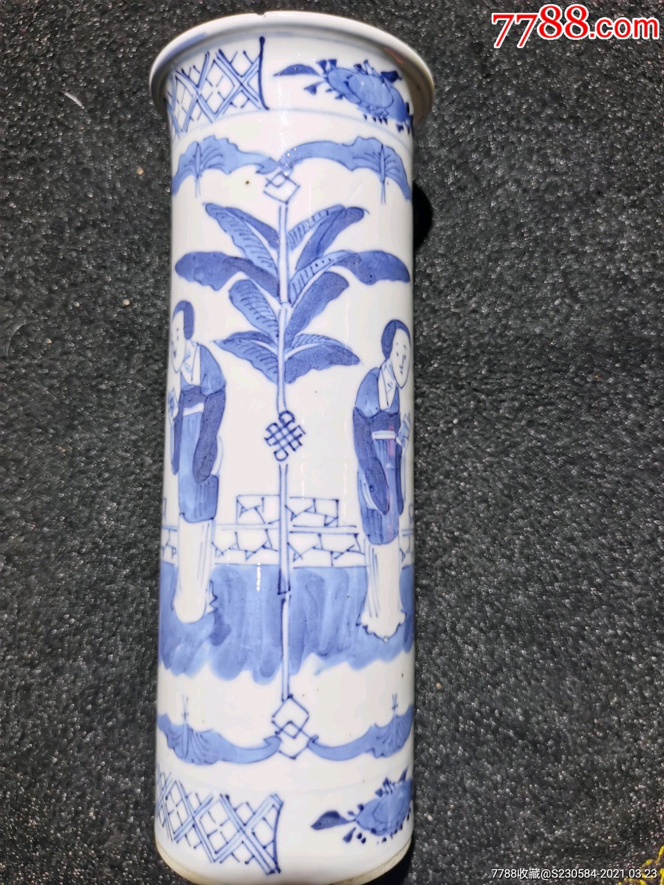 清晚期人物箭筒全品