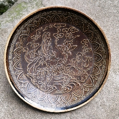 明晚蜀山窑紫金釉高足盏(稀见)_酱釉瓷/紫金釉_邮来邮往【7788收藏