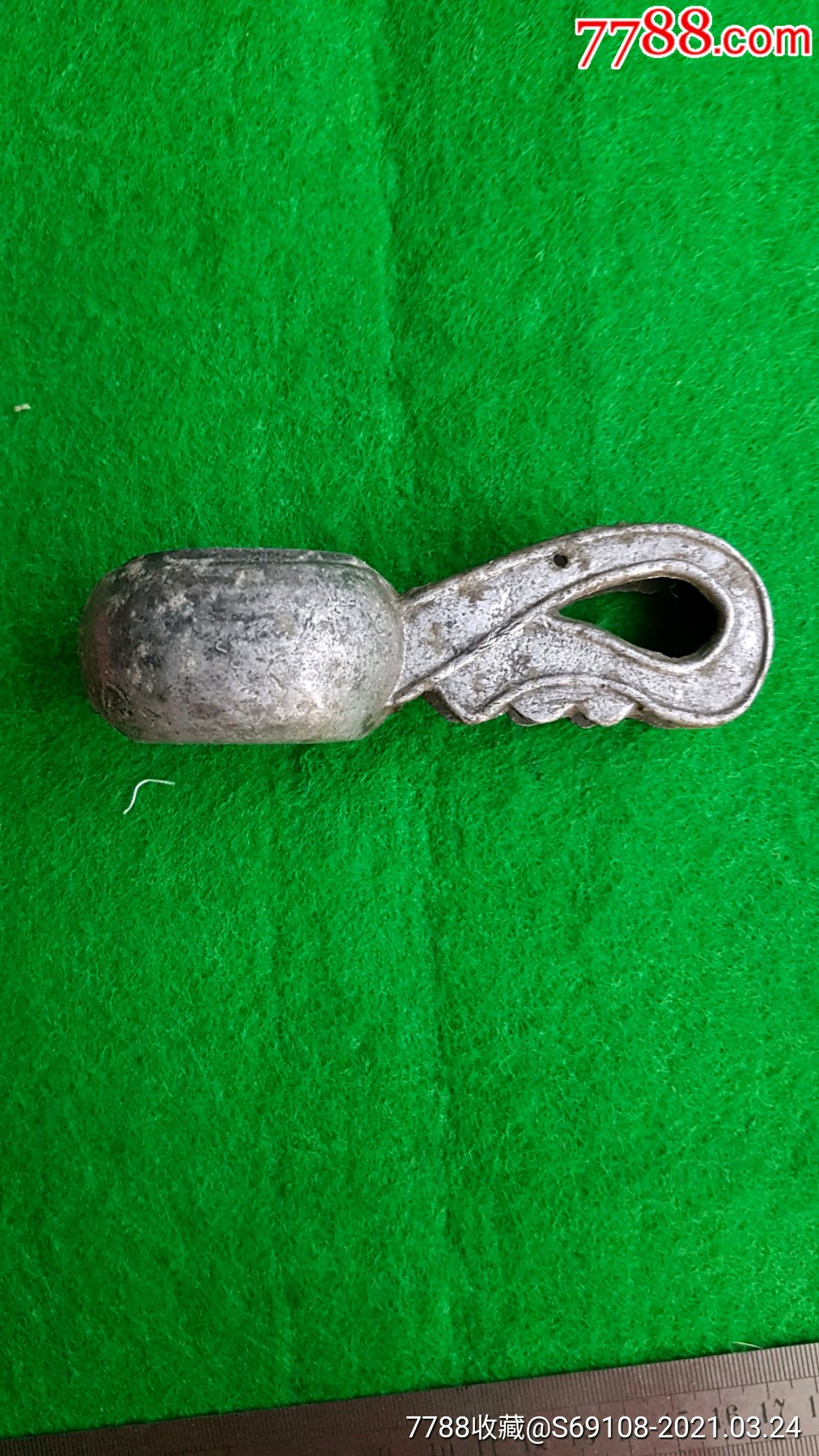 60年代铝合金墨斗