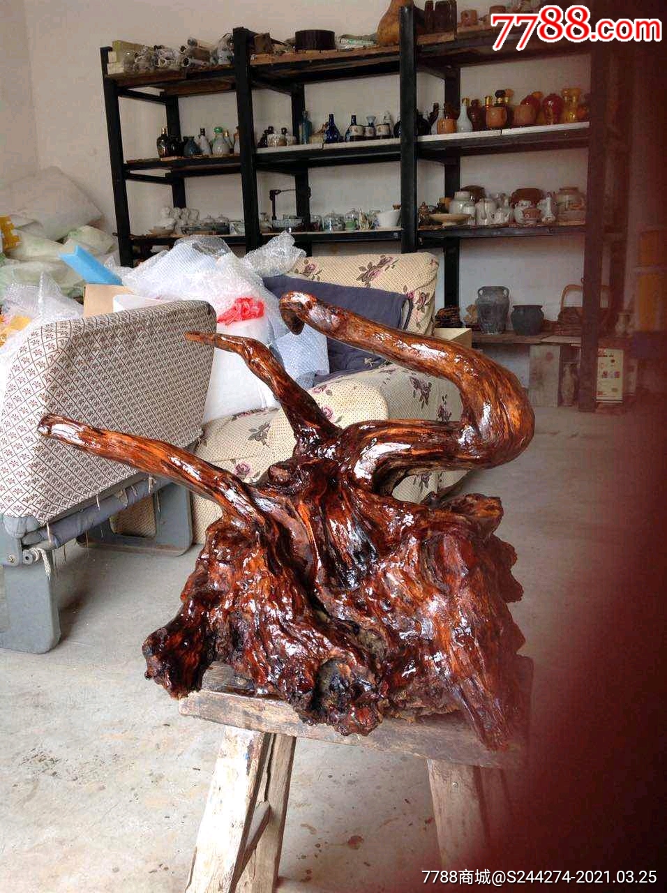 精品根雕摆件