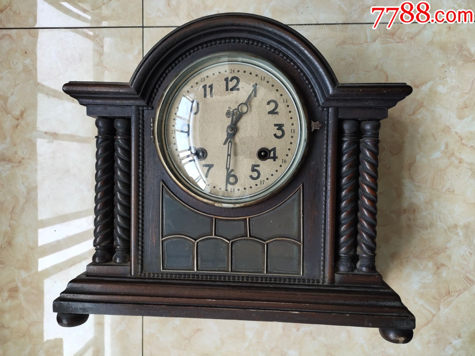 日本精工老式座钟图片图片