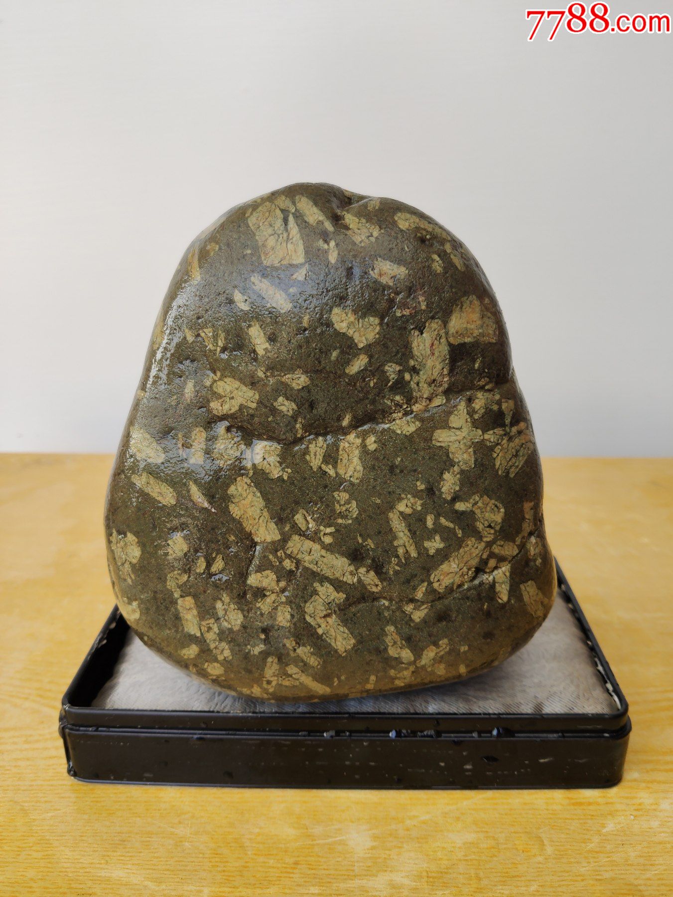 新进洛阳竹叶石原石1195-价格:6元-se79156354-黄河石-零售-7788奇石