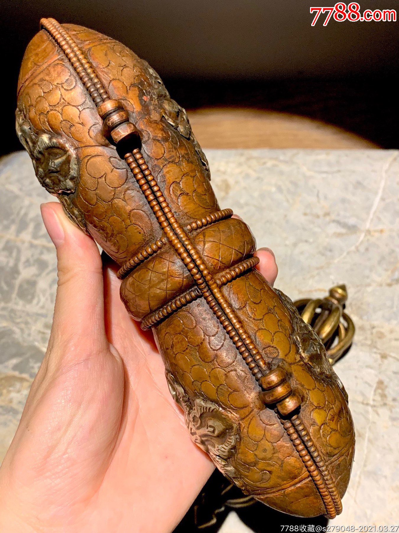 纯铜八股金刚杵法器