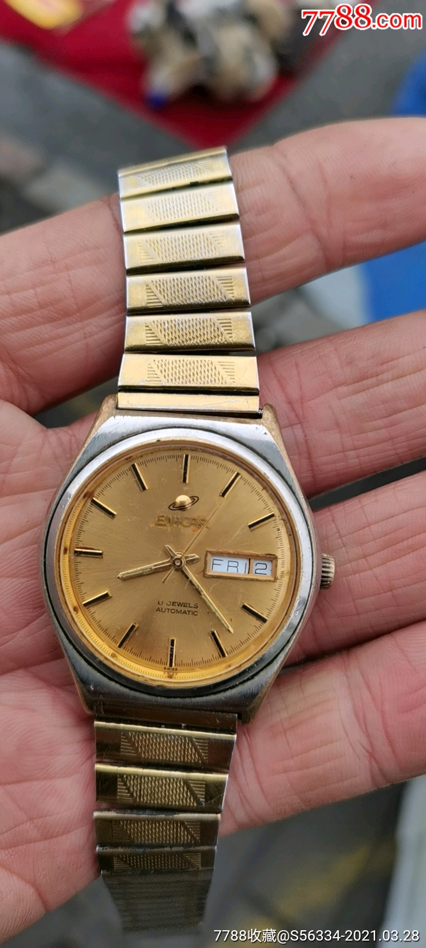 英纳格2846全自动机械男表