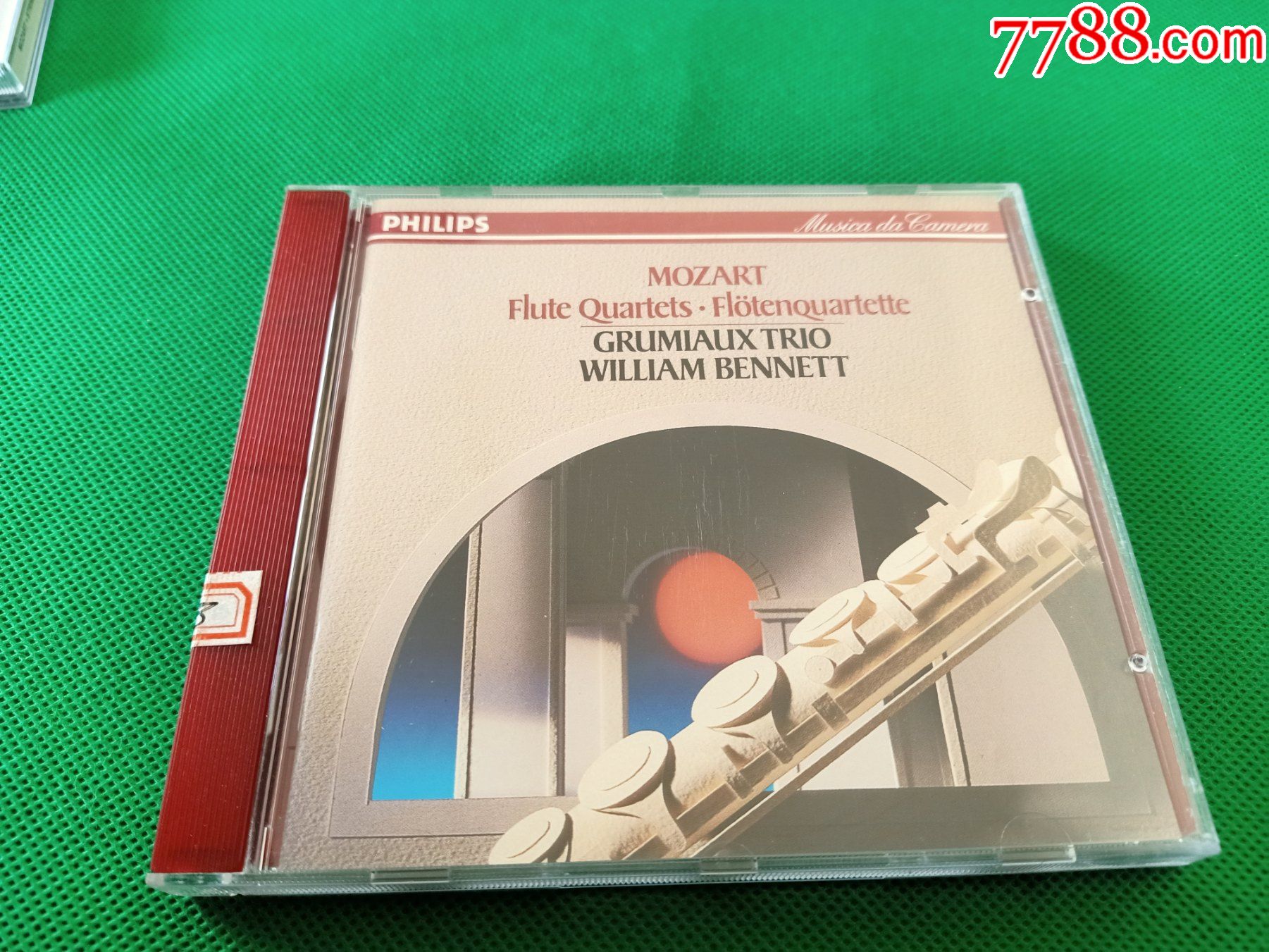 外板CD,贝内特(Bennett)长笛,格吕米奥(Grumiaux)三重奏团版,-价格:198元-se79184648-音乐CD-零售 ...