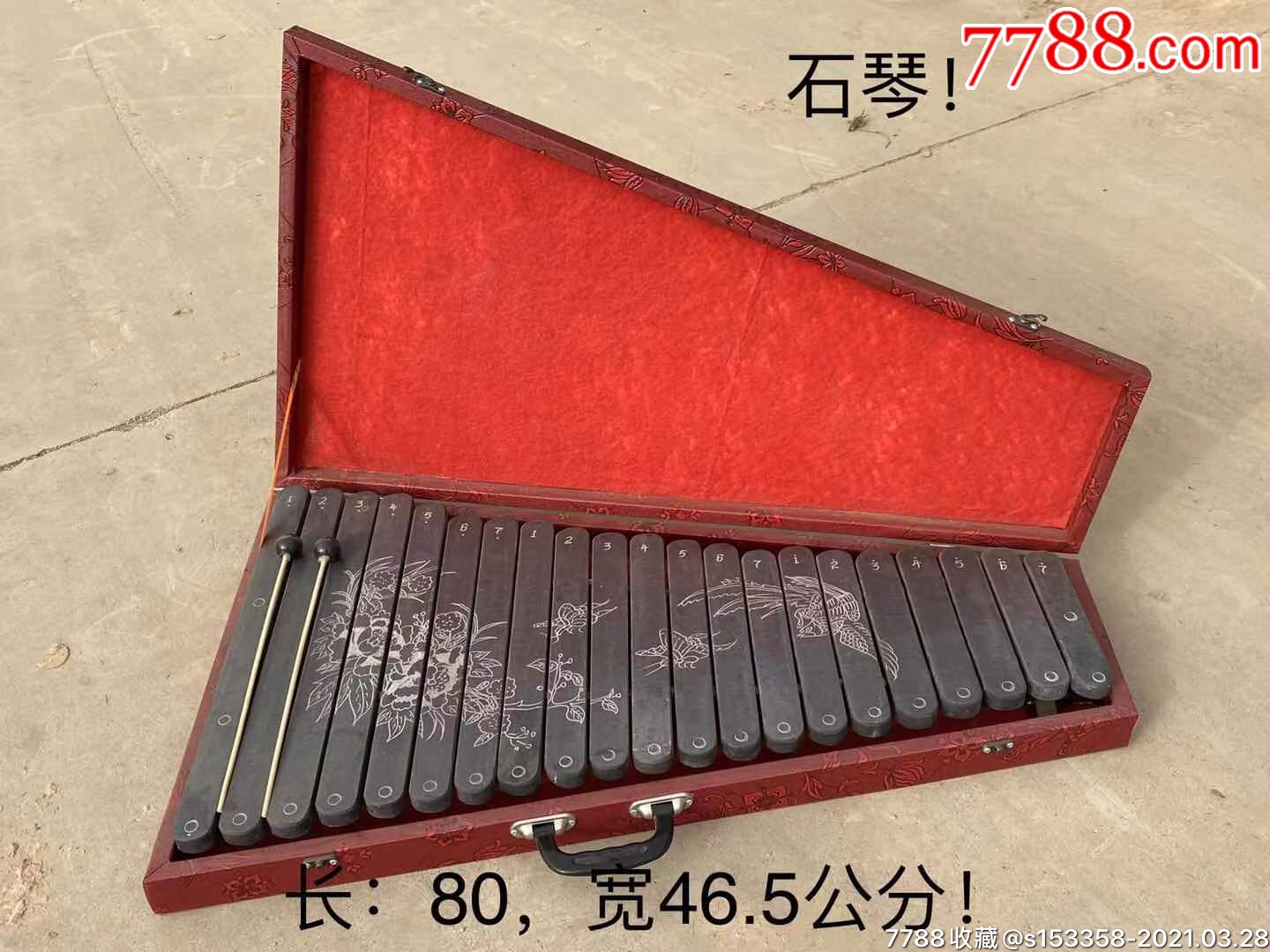 石琴声音清脆,_其他民族乐器_盛世古玩古典家具店