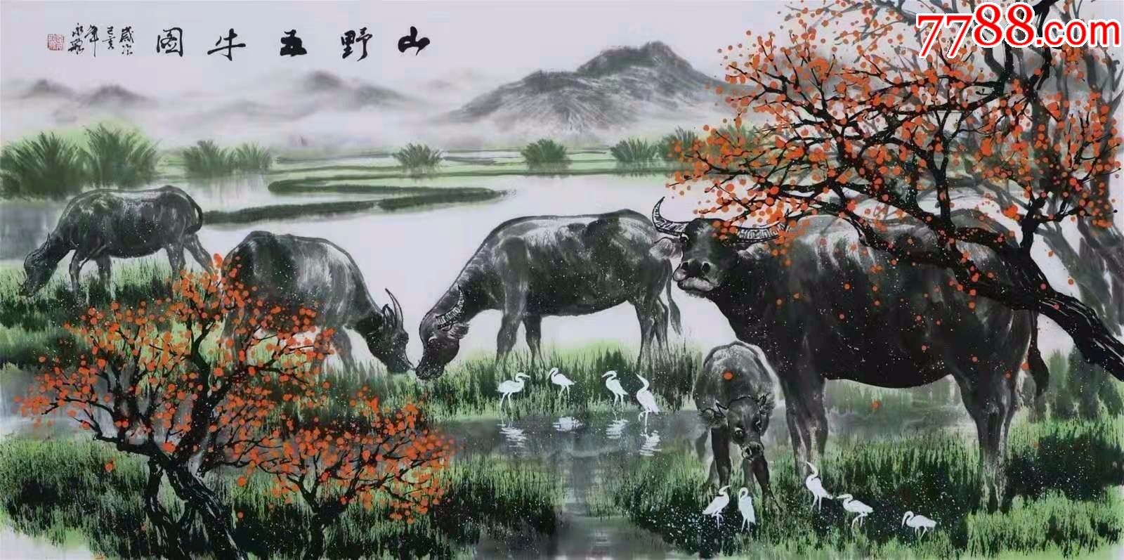 韦永歌·四尺五牛图03