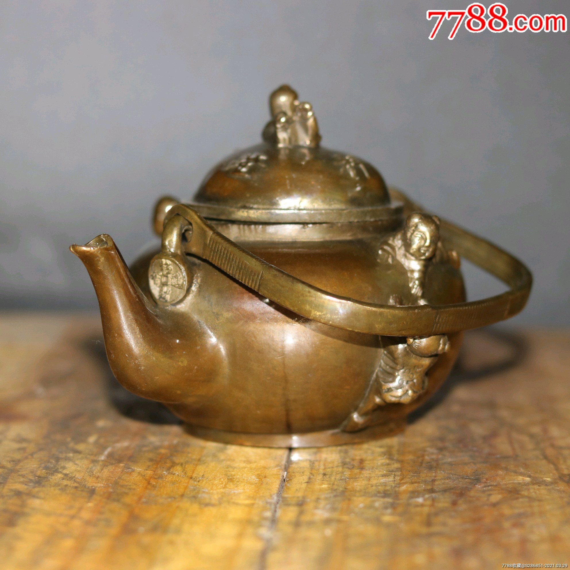 铜五子壶,不议价