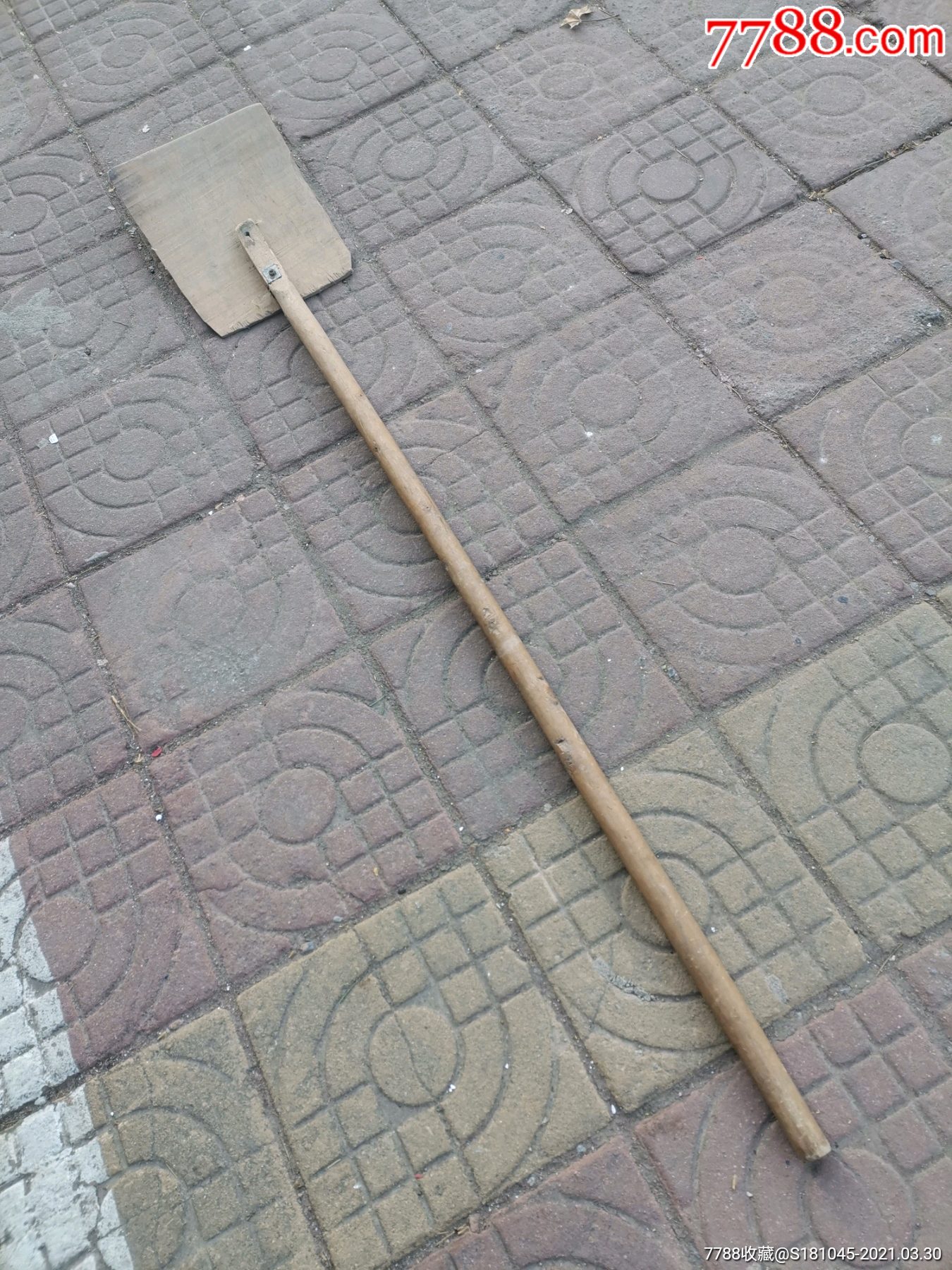 农用工具,木锄一把