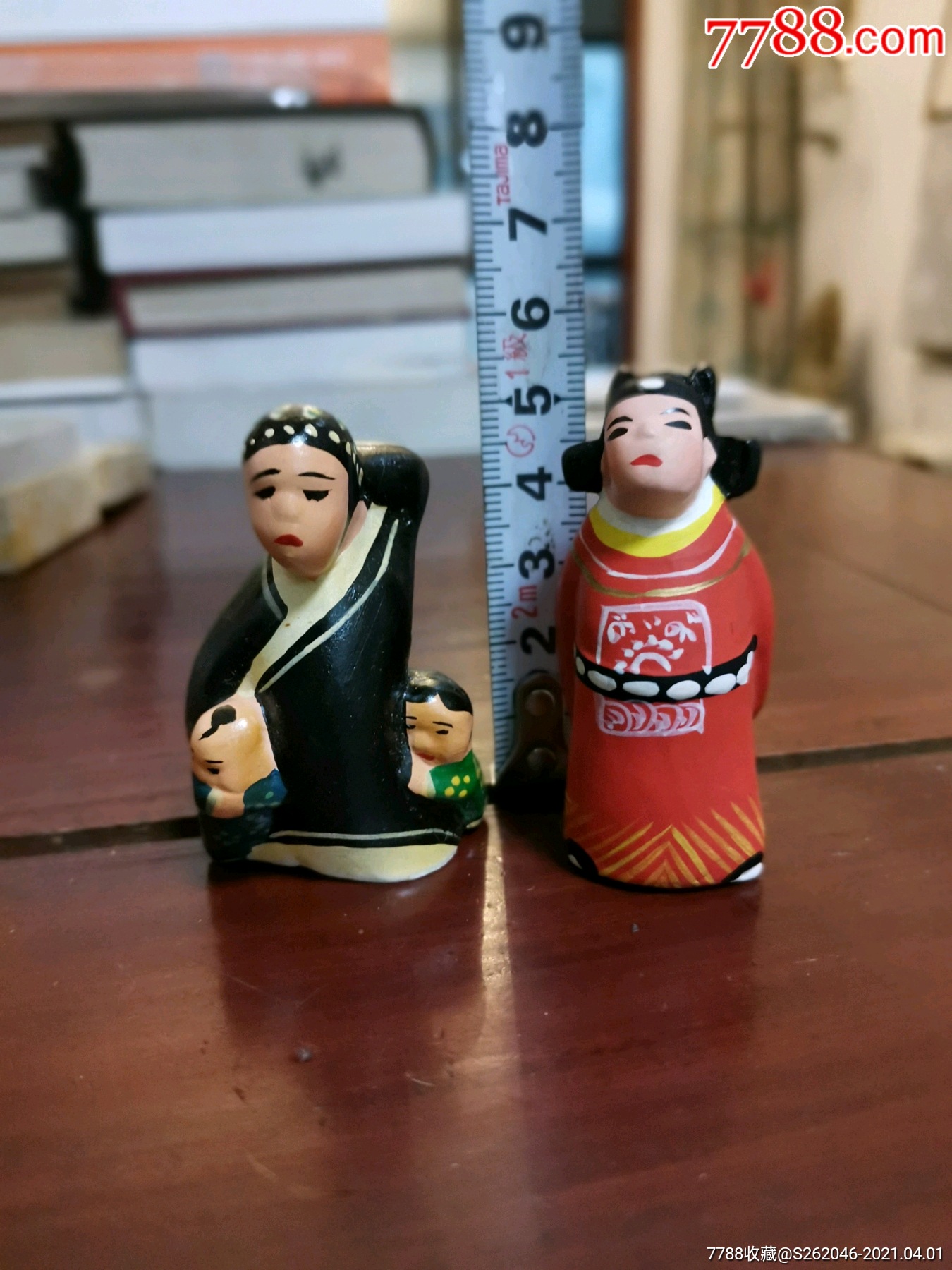 文革时期苏州虎丘彩绘泥人