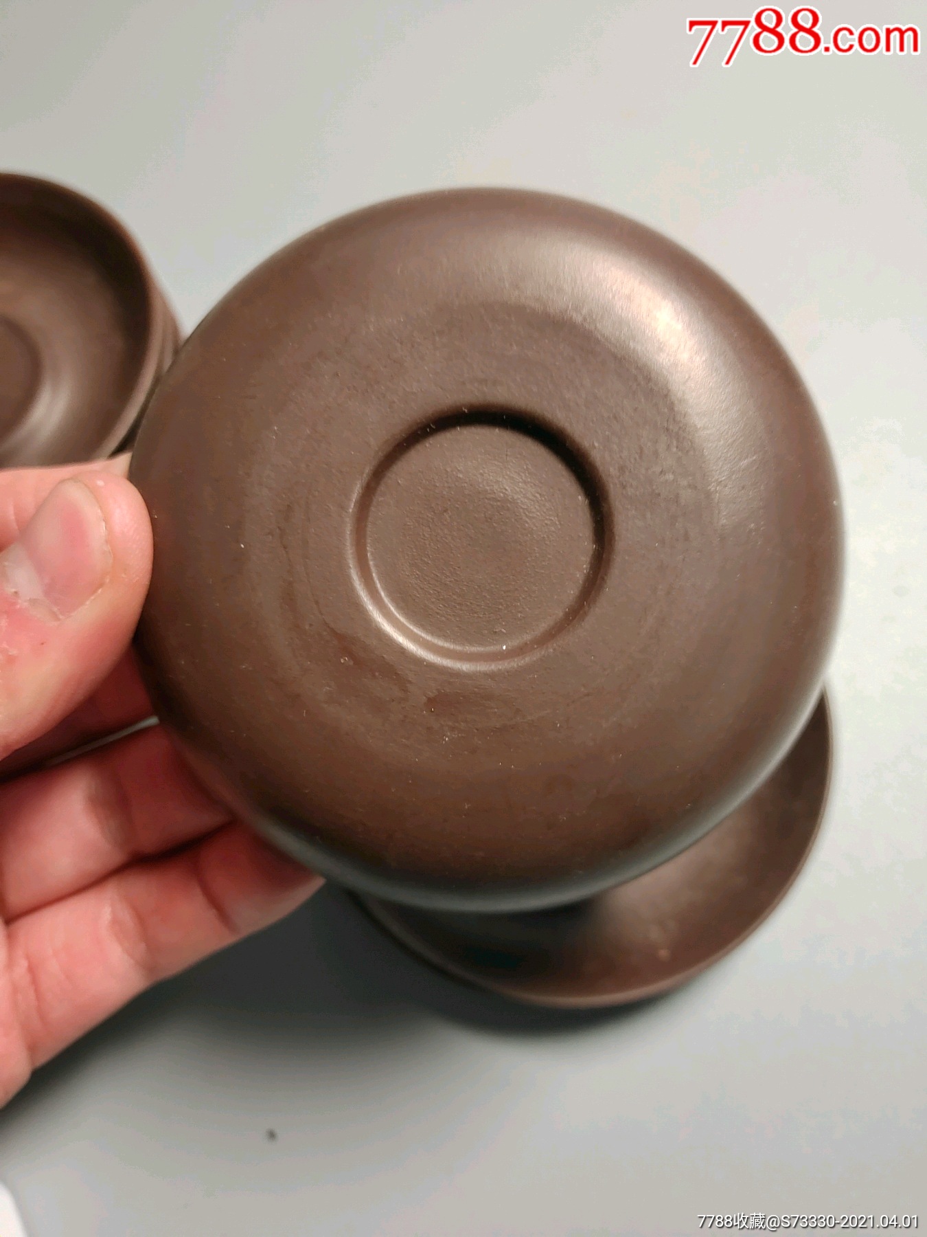 台湾善奇窑茶碟6只合售