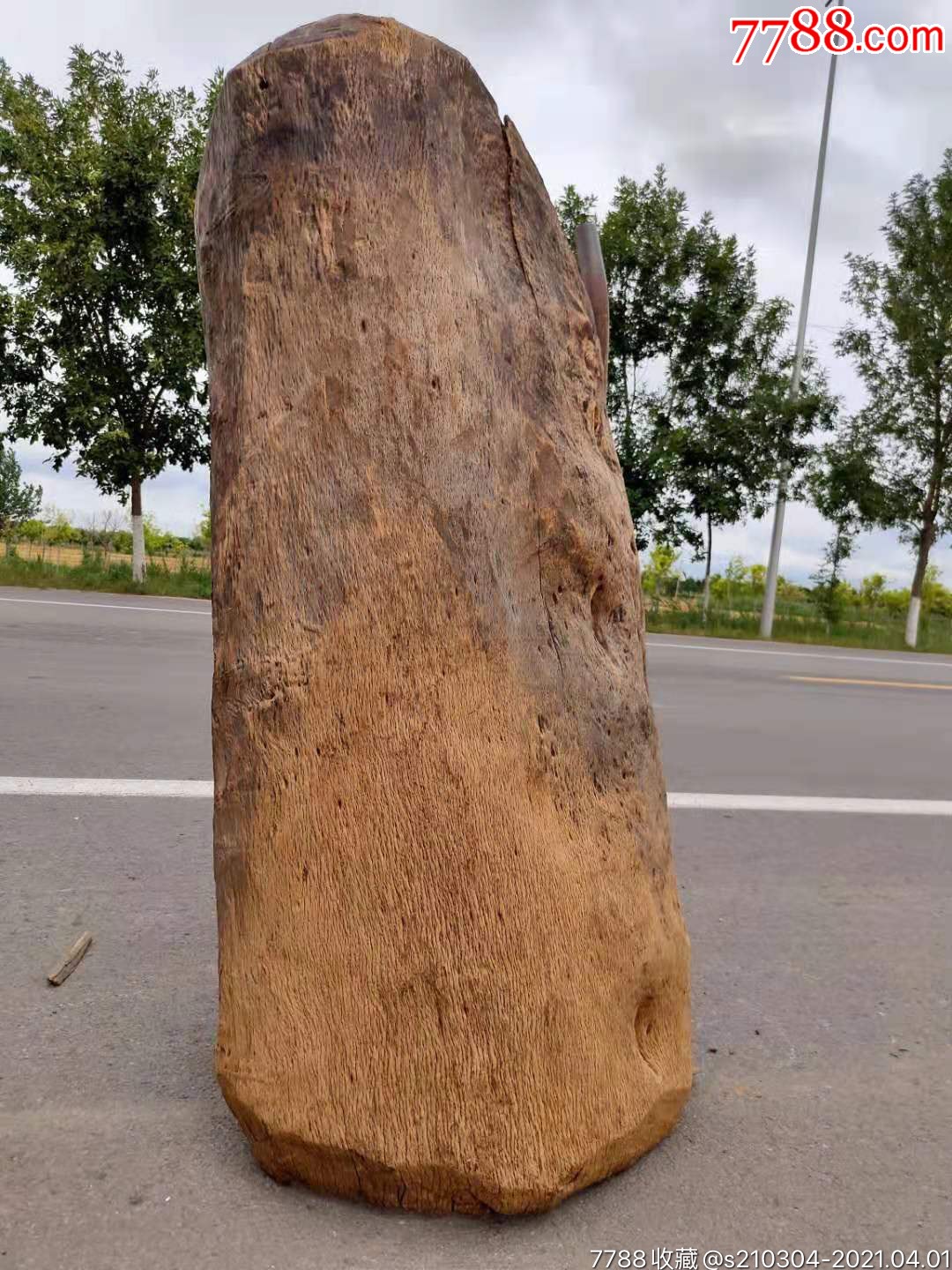 清代柞榛风化大独木木纹独特漂亮装饰佳品