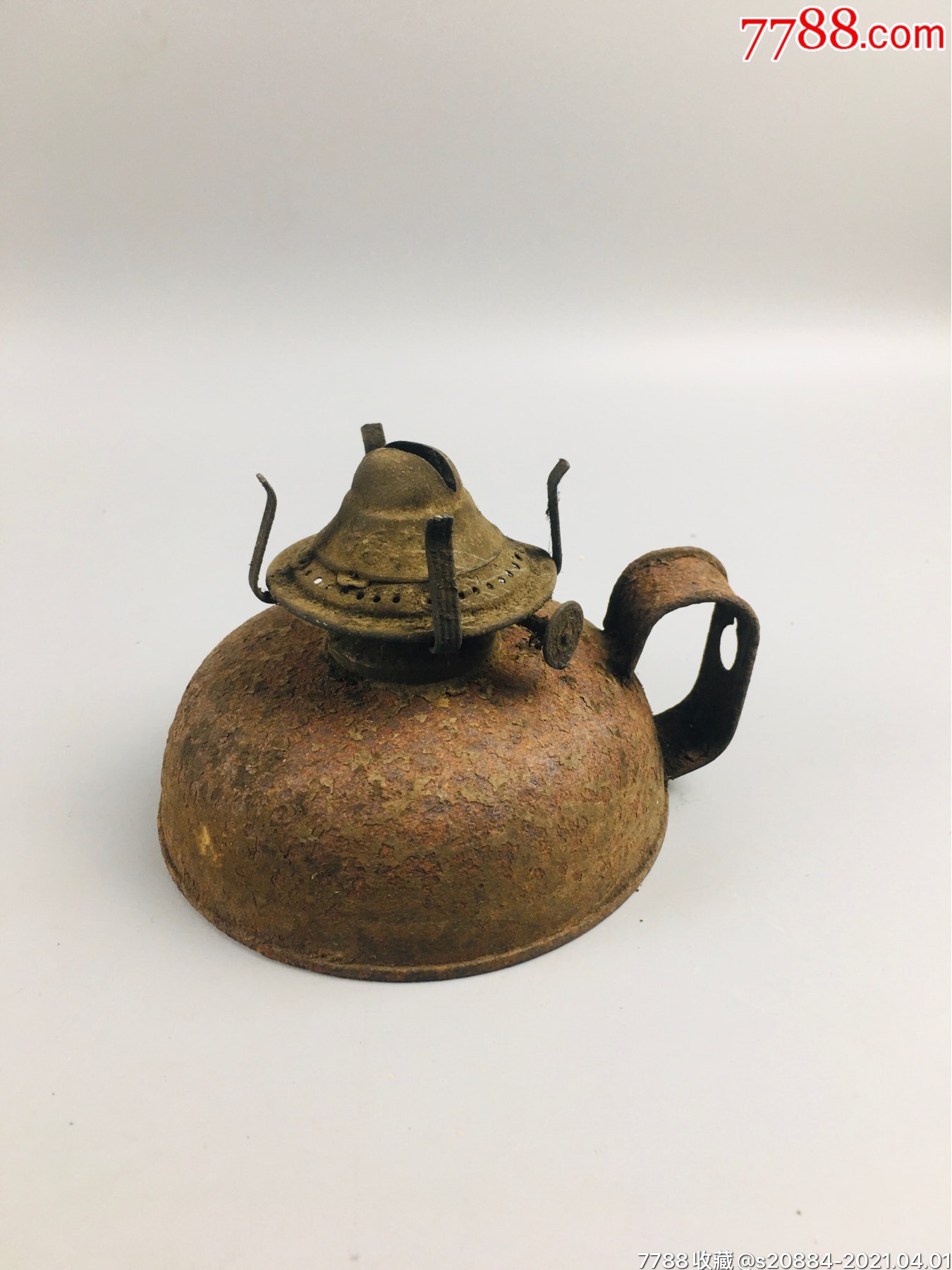 民国时期美孚行铁灯-马灯/煤油灯-7788收藏