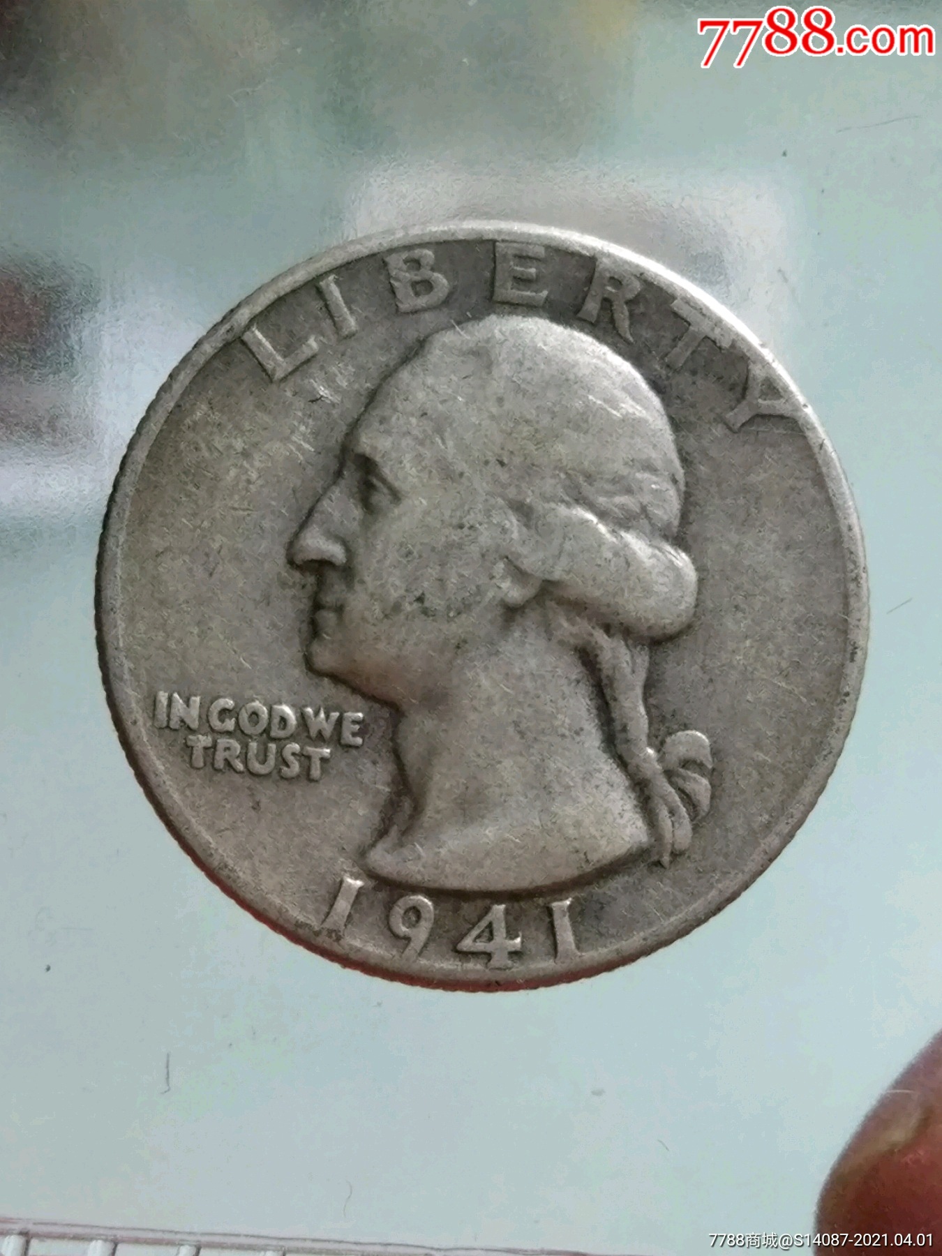 外币1941年25美分银币