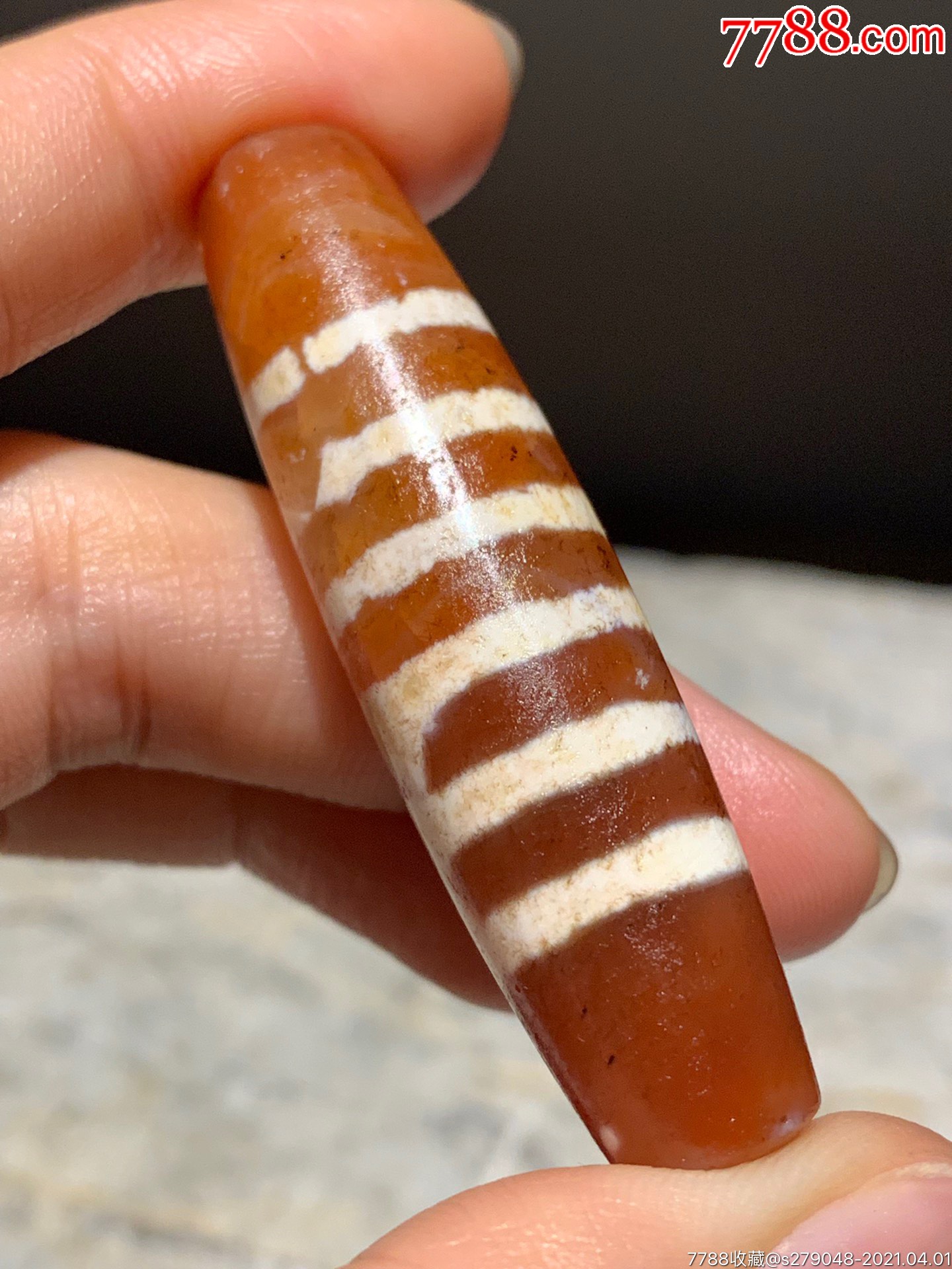 阿富汗天然红玛瑙线珠