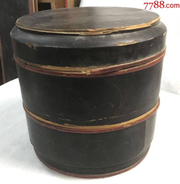 清代竹漆食盒_价格388元_第1张_7788收藏__收藏热线