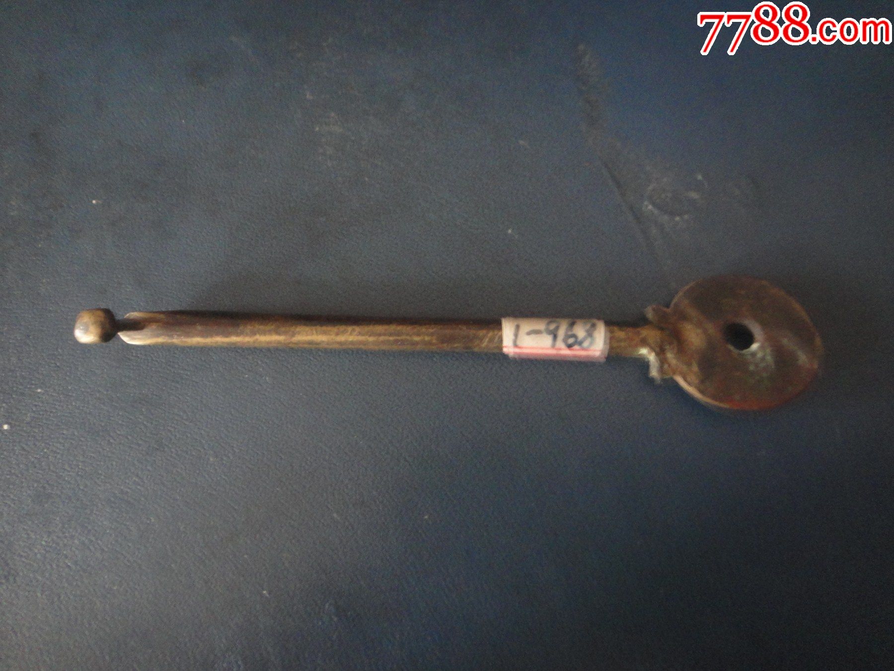 老清代铜钥匙1968