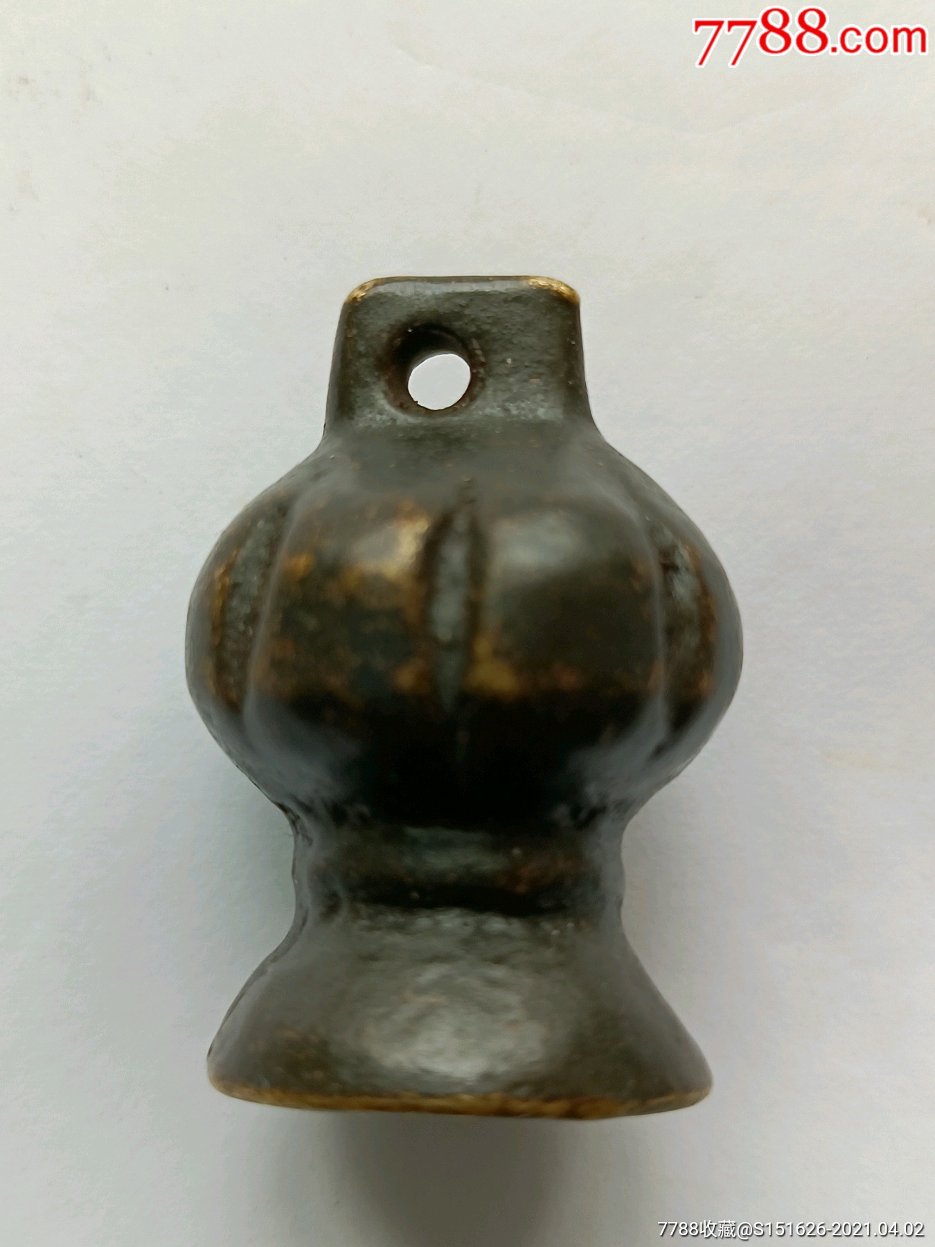 古代铜秤砣高37保老保真