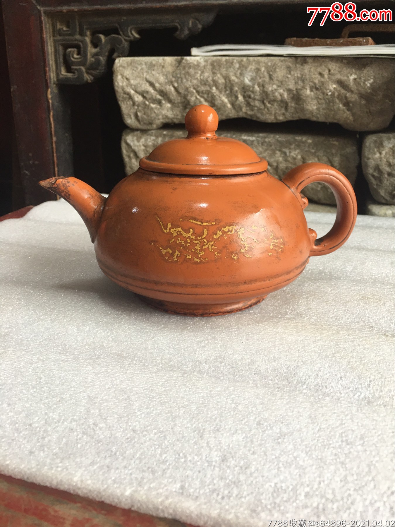 民国时期名家美工老紫砂壶