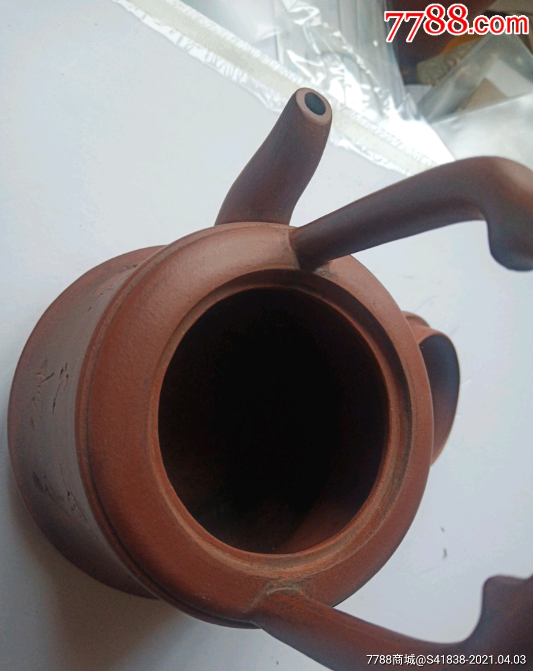 早期陈大圭提梁壶_紫砂壶_第12张_7788陶器收藏