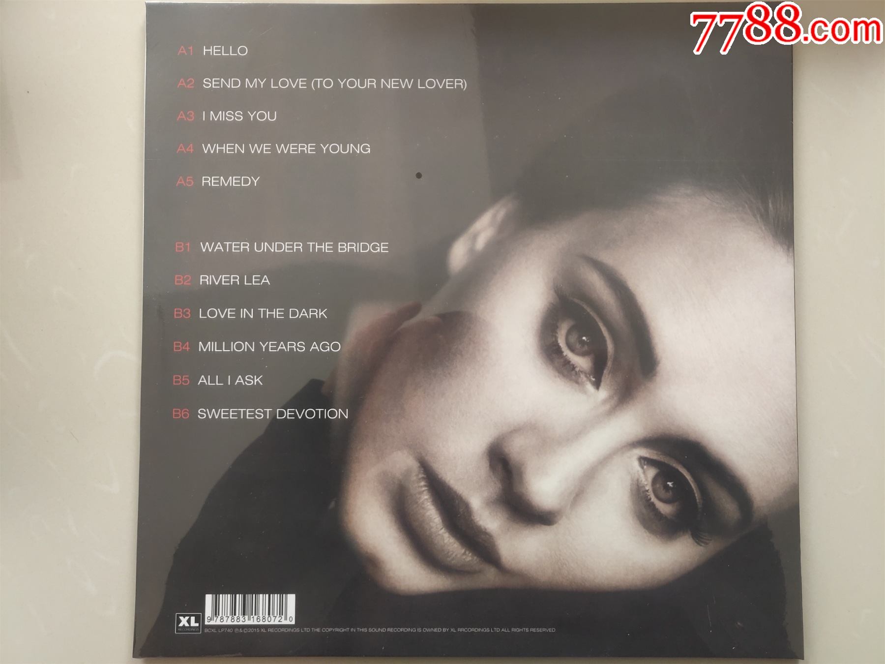 全新正版阿黛尔adele25英文歌曲lp黑胶唱片留声机专用12寸碟片