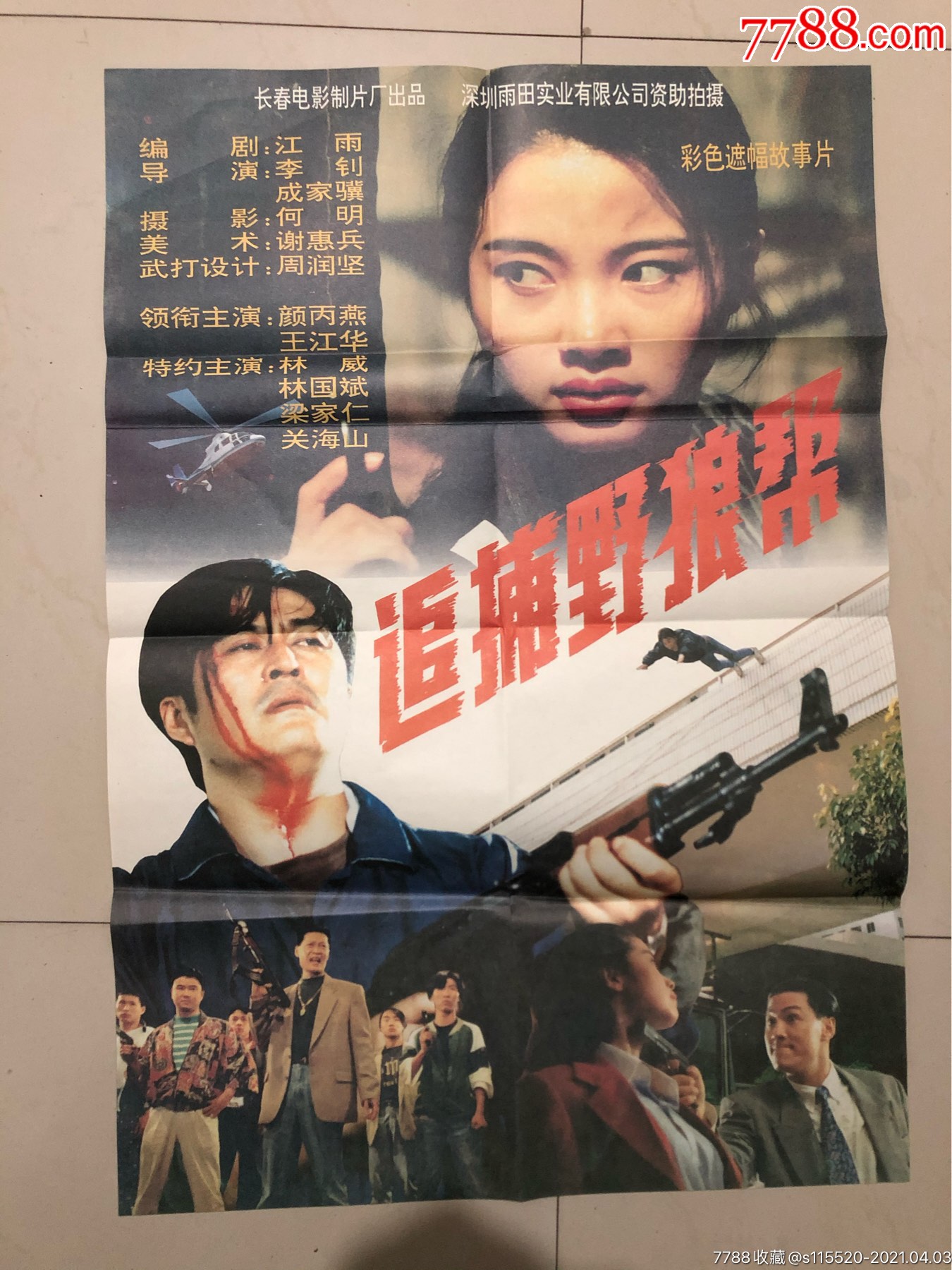 追捕野狼帮,导演:成家骥李钊,主演:颜丙燕王江华林威林国斌梁