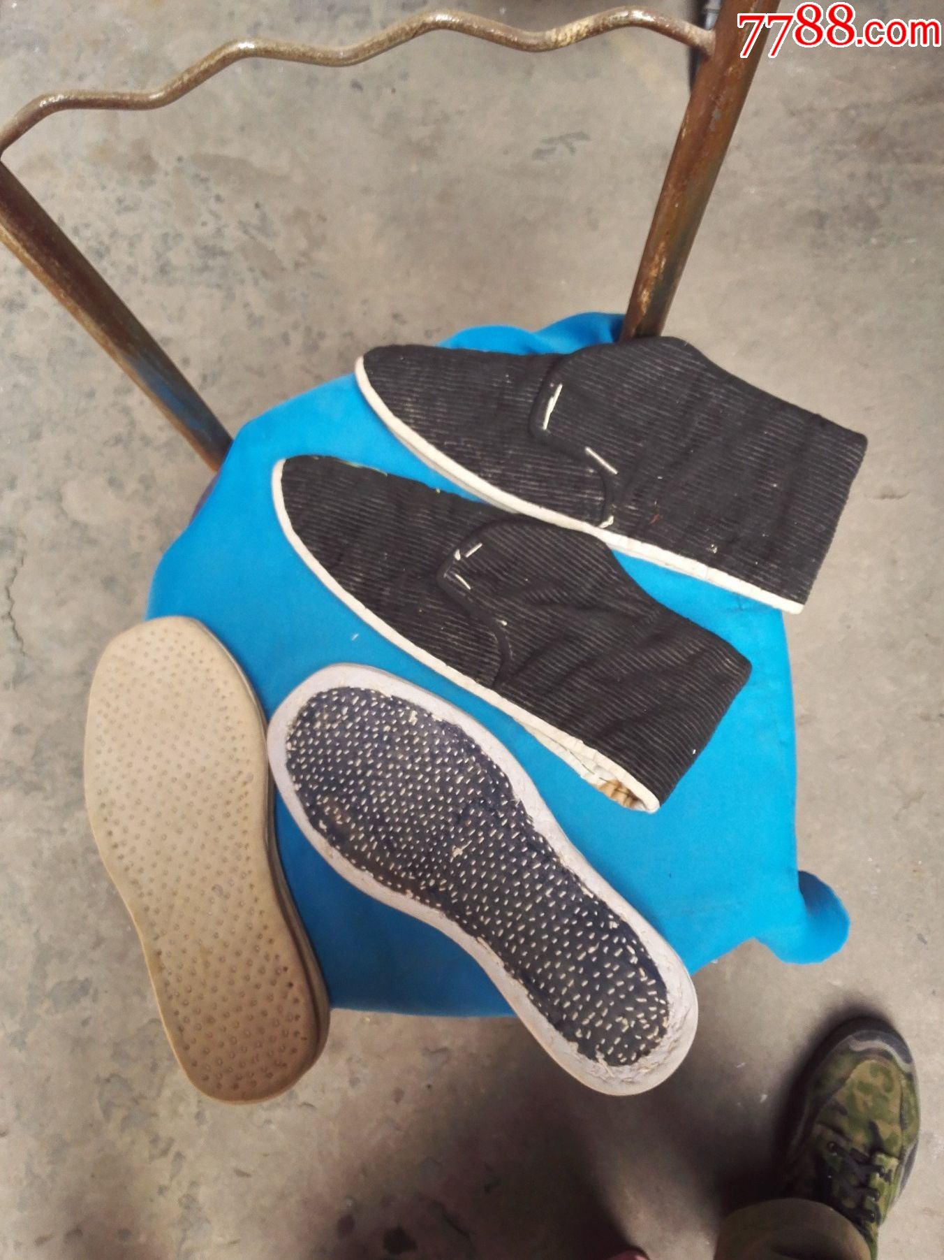 全新千层底棉鞋