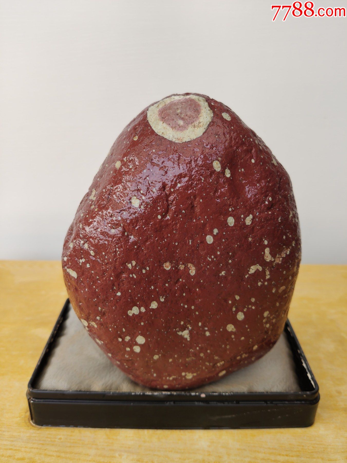 新进洛阳虢州石原石1230"暖阳"(图案很美)