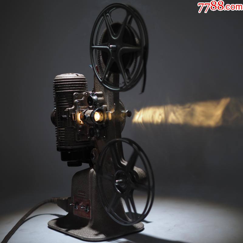西洋古董英国贝尔bellhowell606h8毫米mm胶片电影机老式放映机