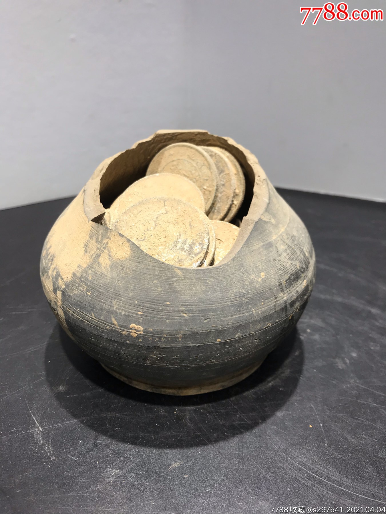 一罐子银元-银元/机制银币-7788收藏