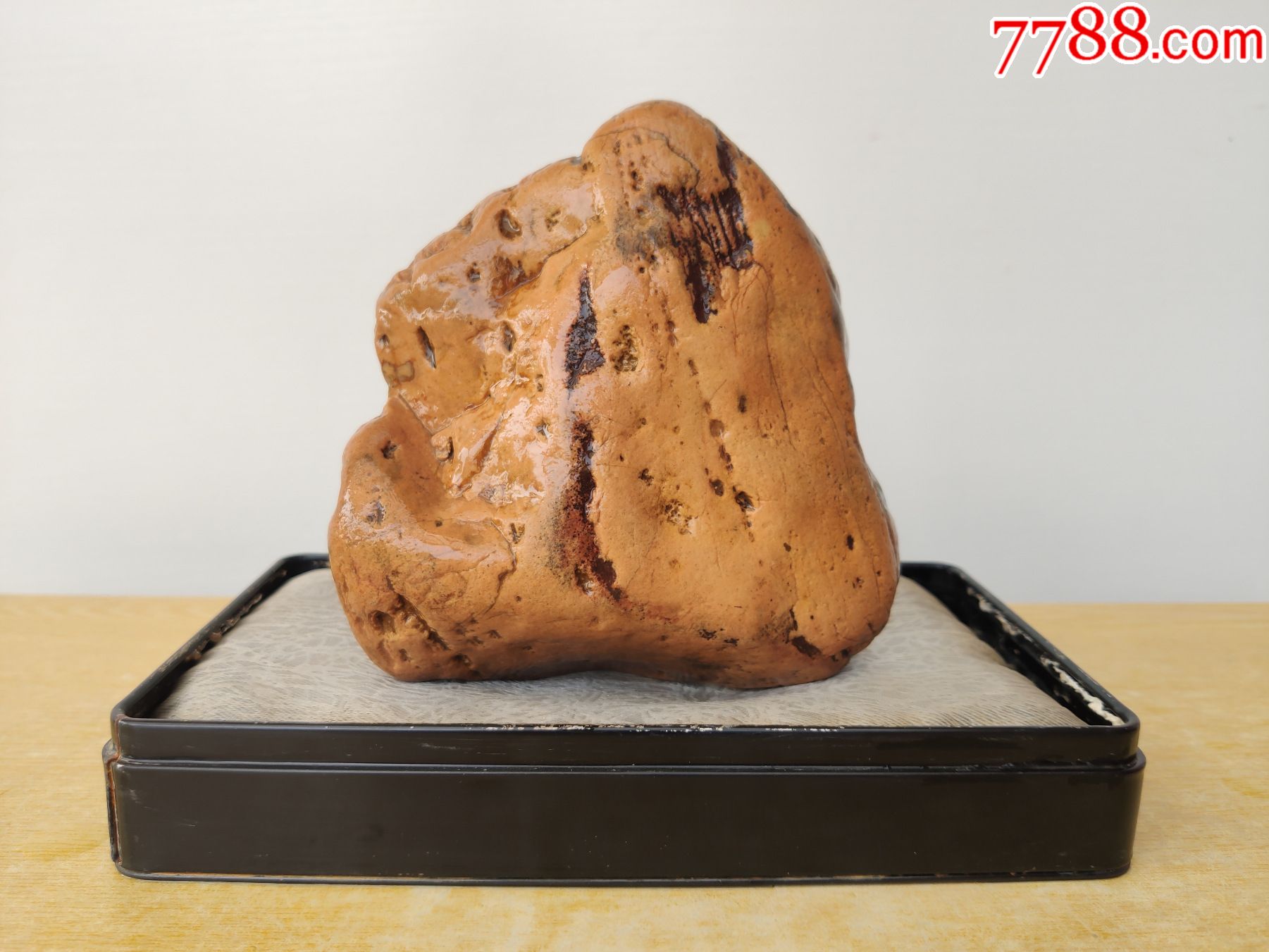 新进洛阳红泥石原石1251(色彩亮丽,石质细腻)