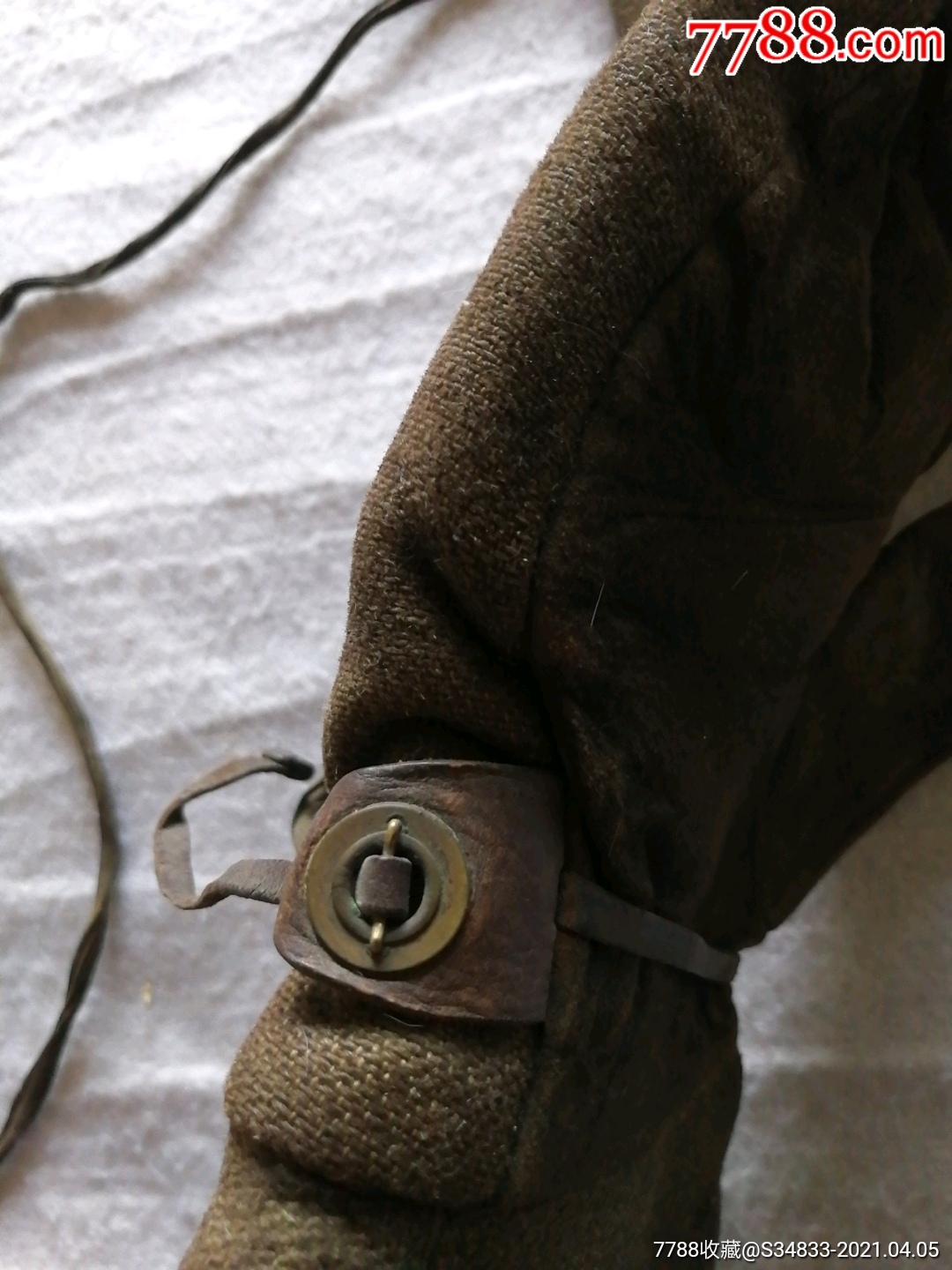 侵华二战日军冬季手套